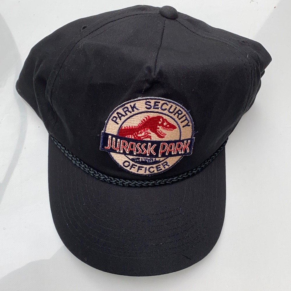 Custom “JURASSIC PARK” snap back 🦕